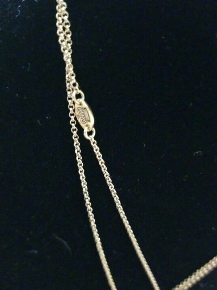 Juicy Couture Silver Double Strand Heart & Crystal Key Charm Necklace - Picture 5 of 10